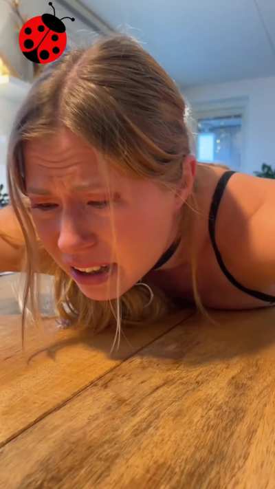 Every hit makes me scream