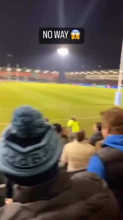 He meant to do that.