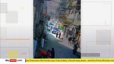 CCTV footage shows moment 80-year-old Palestinian is shot during IDF raid