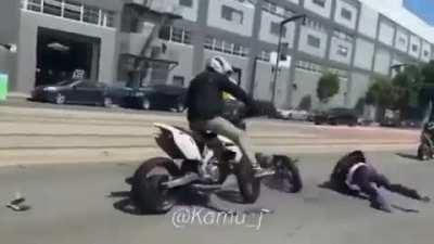 It was going great until...