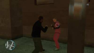 Goofin off and just fighting when i thought these guys were going to jump me