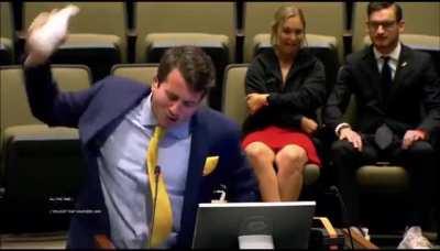 Man raps for Plano City Council in support of Ukraine