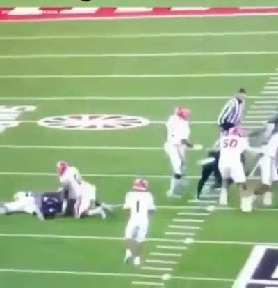 When your teammates ACL is pissing you off