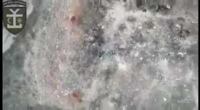 Omg. Bombing away the sleeping bag just to clear the way for the next two rounds to come