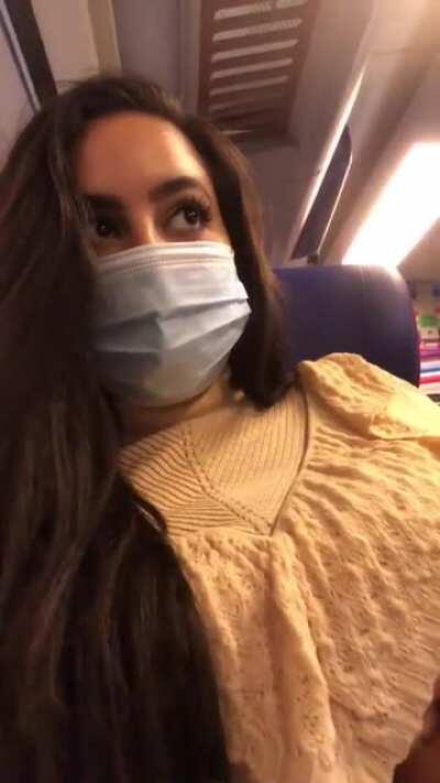 If you have huge tits, flashing in public is.. kinda hard