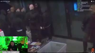 Adin Ross shows a different angle of the warehouse security footage from the Carti incident