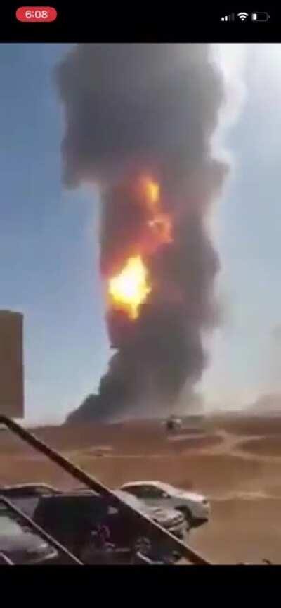 2-13-21 oil tanker blast but this time with a flying car