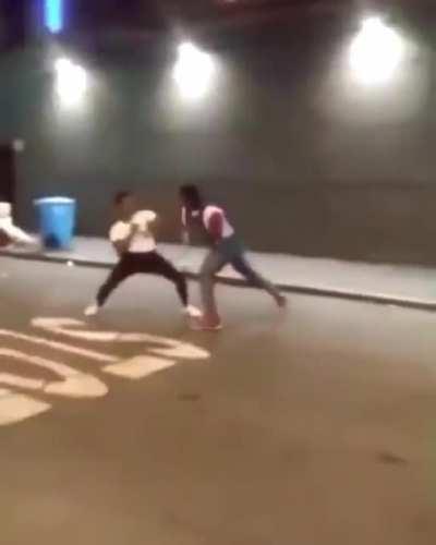 Guy in the white is the protagonist definitely