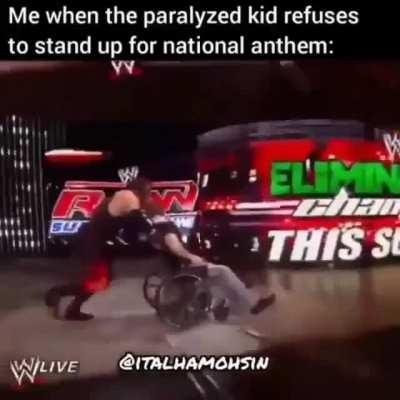 Stand Up for the National Anthem