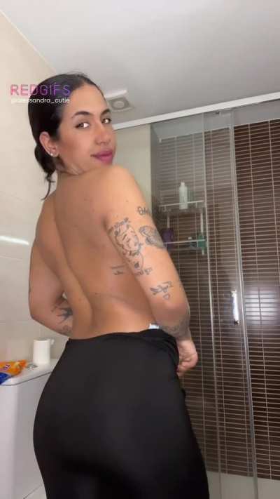 Ready for my training with daddy