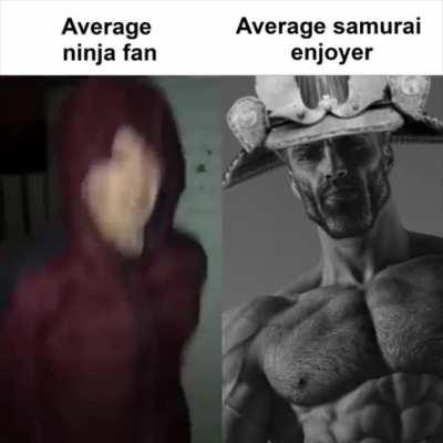 Let's start the ninja vs samurai war