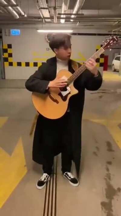 This dude got mad skills