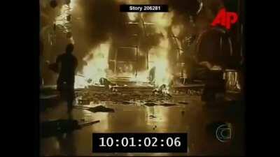 Popular Brazilian children's show engulfed in flames on live television