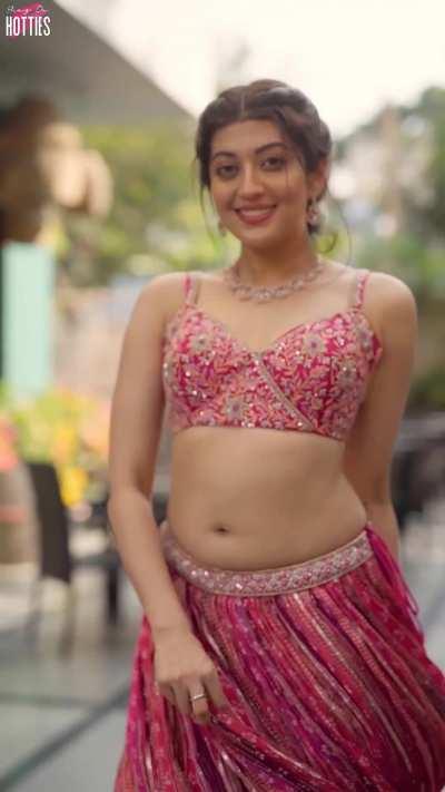Treat Strictly for Navel Lovers by Pranitha Subhash. Showing Thick Meaty Belly with Deep Navel. Dickraising Milky MILF needs to be Breed again