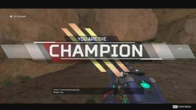 I feel a little dirty about this win but it's not our fault nobody wanted to fight in ring.