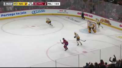 Caufield ties the game. Caufield wins the game.