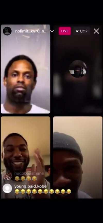 Kyro and him homie arguing with trench news😭 im crying