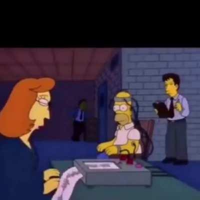 Это детектор лжи, я задам вопросы, а вы отвечайте 