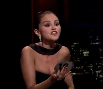Selena on The Tonight Show with Jimmy Fallon- 9/9/25
