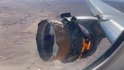 Boeing 777 engine failed at 13000 feet. Landed safely today