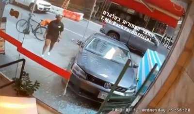 You can't park there