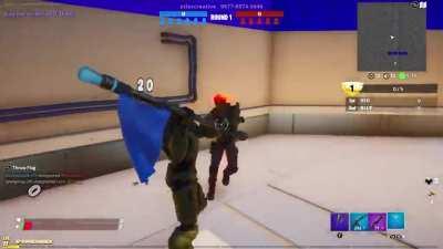 Gave this Fortnite kid the true Halo experience. My work here is done