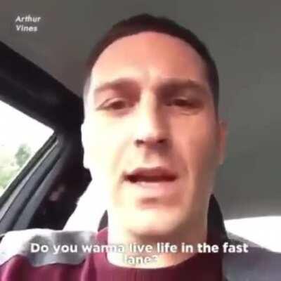 Don’t know if already posted but...CAN’T FUCKING DRIVE IN ENGLAND!!