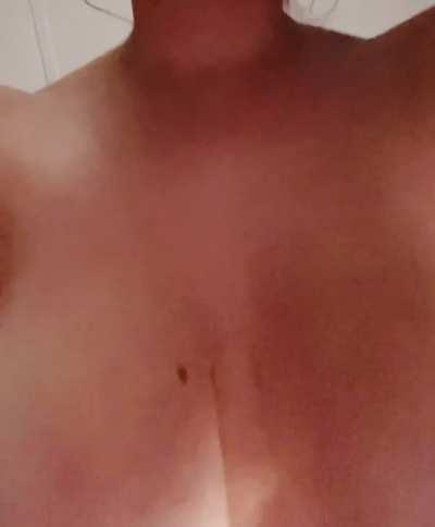 My tits when you pound me