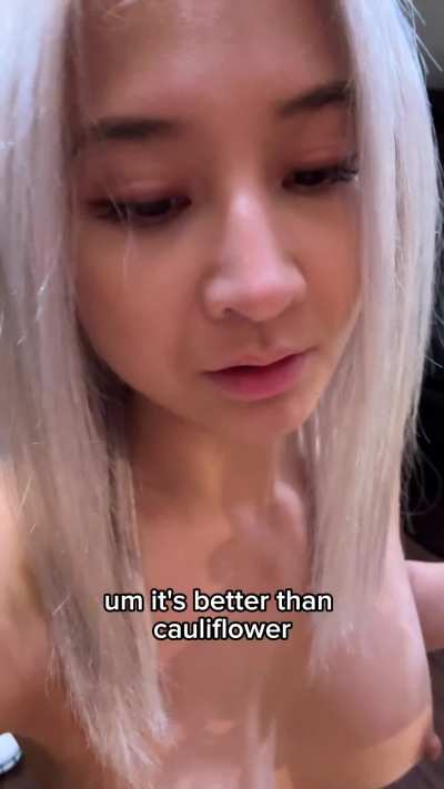 POV dating an asian girl who cook naked