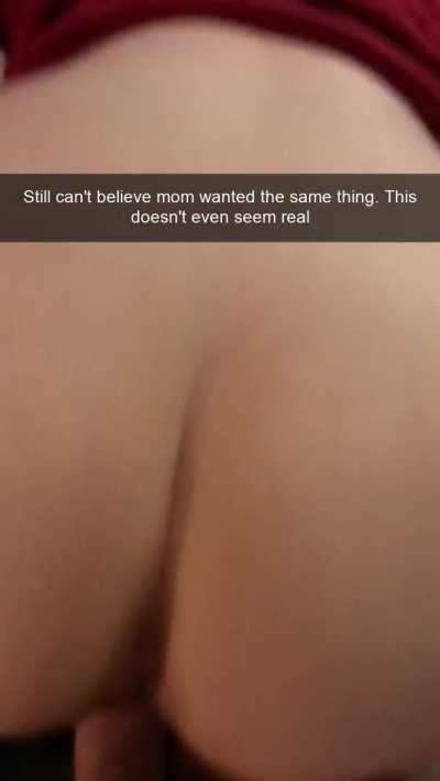 PAWG mom lets son fuck & creampie her after he confesses his incest fantasy