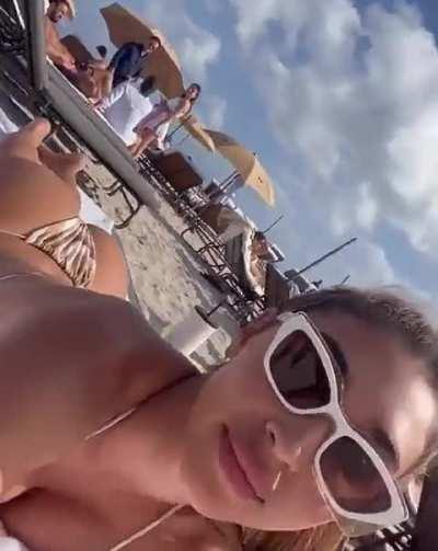 Beach booty