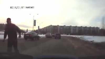 Love that fuck you tap at the end