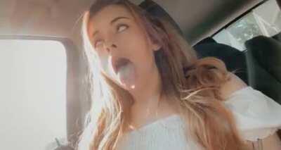 Public ahegao is best ahegao