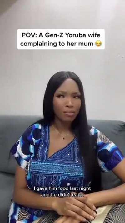 The way she said Meat pie gaan.