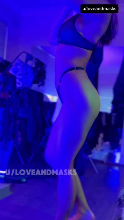 Got a few new bikinis in the post today and gave my hubby a fashion show!