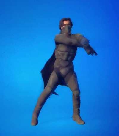 Muad’Dib c.10193 AG in the Spice trance leading a violent Jihad across the galaxy