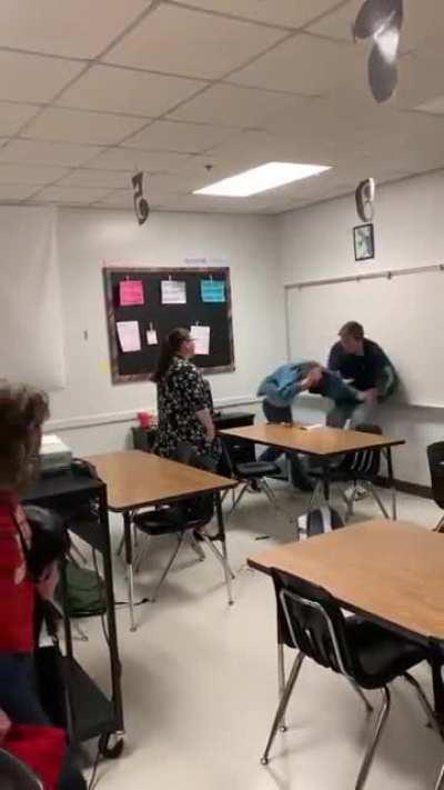 A fight that happened during my freshman year at highschool.