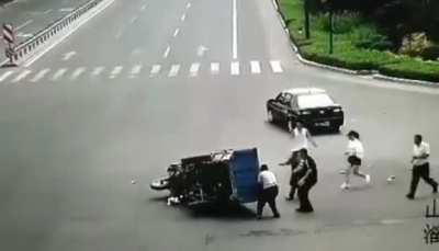 He's having a terrible day