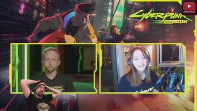 Apparently CDPR didn't want Rebecca in the anime, to which Studio Trigger said 