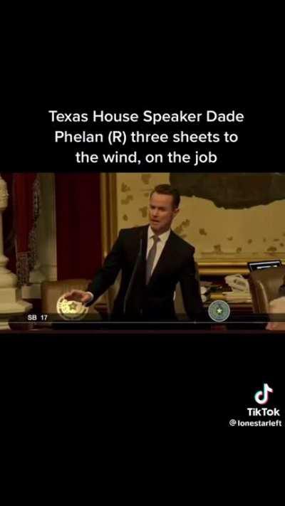 Texas House Speaker is Hammered 