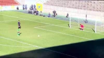 Komi Ryota with a mad run up penalty in the 99th All-Japan High School Championship