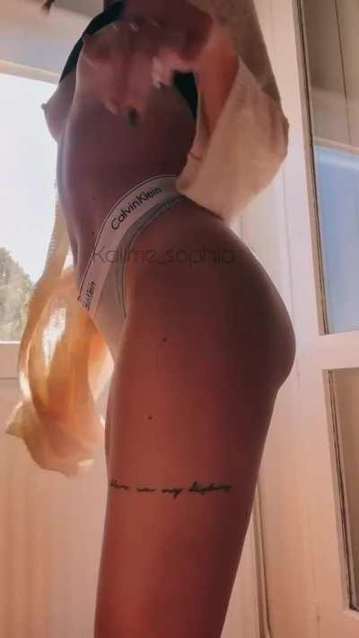 Perfect definition of small tits and big ass. [STBA]