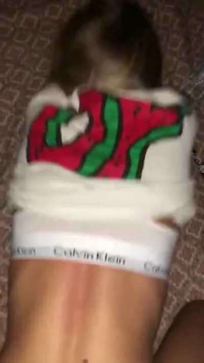 A hard fuck on the beach