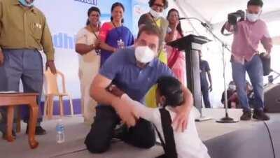 When you meet your favourite comedian