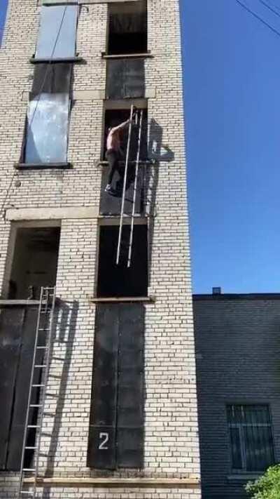 no need of an elevator