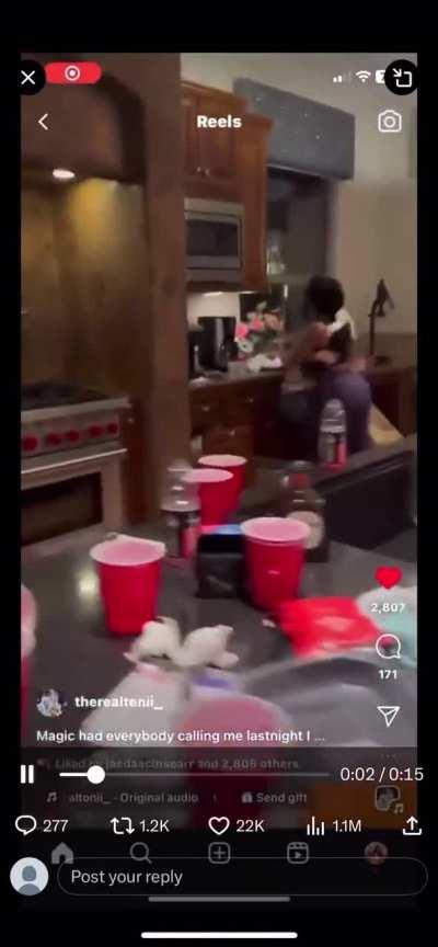 Kitchen fight
