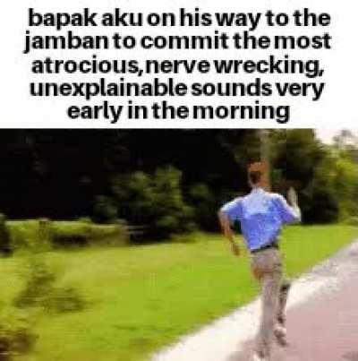 korang rasa bila agaknya kita follow-suit our parent's morning riutine 🤔🤔🤔