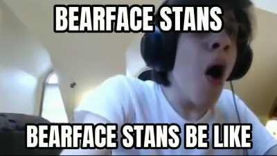 bearface stans when ciaran barely talks