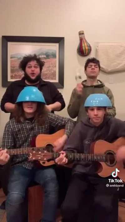 Just guys banging on each other’s heads