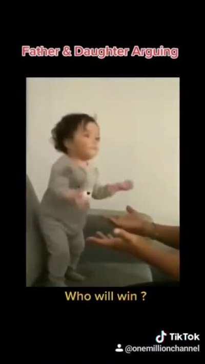 Daughter & Dad best arguments 😍😍